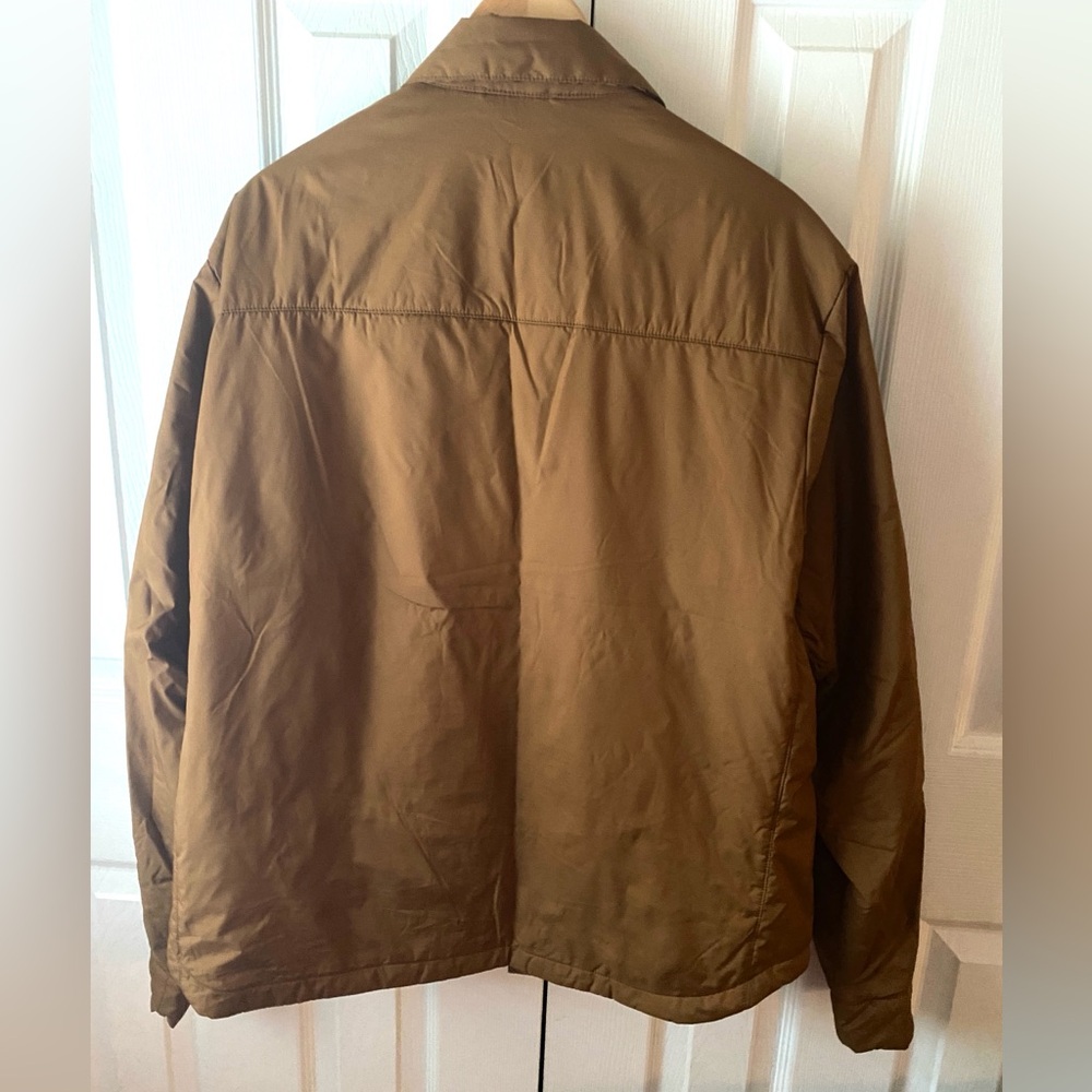 DULUTH TRADING CO AKHG Light Brown Livengood Insulated Packable Shirt Jac L - Picture 2 of 9